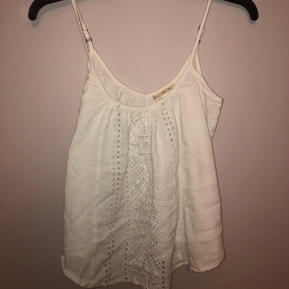 White tank top